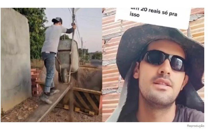 Com quase 4 milhões de seguidores, pedreiro de Barra do Garças faz sucesso na internet
