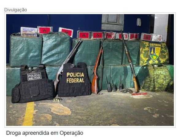 Policiais de MT e Rondônia apreendem droga avaliada em R$ 11 milhões