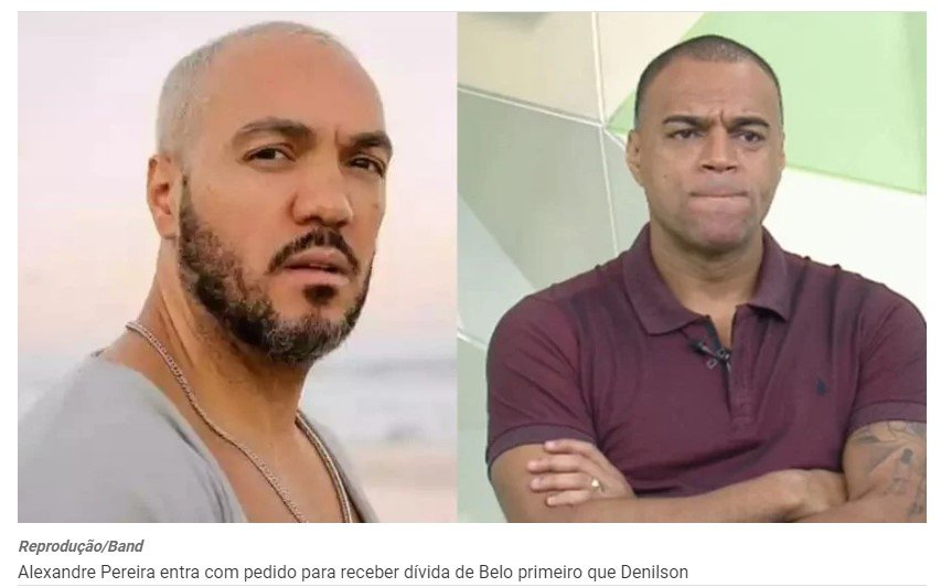 Denilson leva rasteira e Justiça faz Belo pagar outra dívida antes