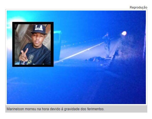 Carro desgovernado mata jovem de 24 anos em MT; motorista fugiu