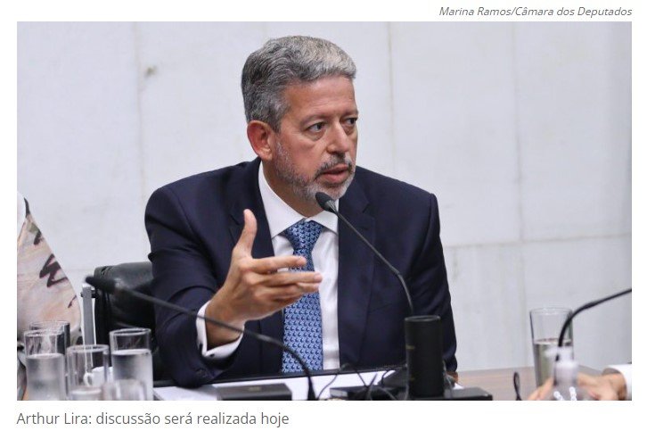 Lira diz que reforma tributária será votada nesta quinta-feira pelo Plenário da Câmara