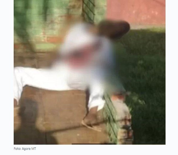 Homem que matou rival brutalmente a facadas em banheiro público é preso em MT