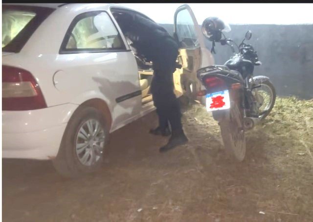 Casal é preso por Tráfico de Drogas durante operação conjunta da polícia em Colíder. (Fotos)