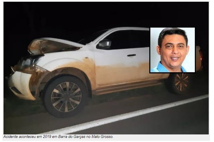 Prefeito envolvido em acidente com 2 mortes em Barra do Garças será julgado pela Justiça Comum