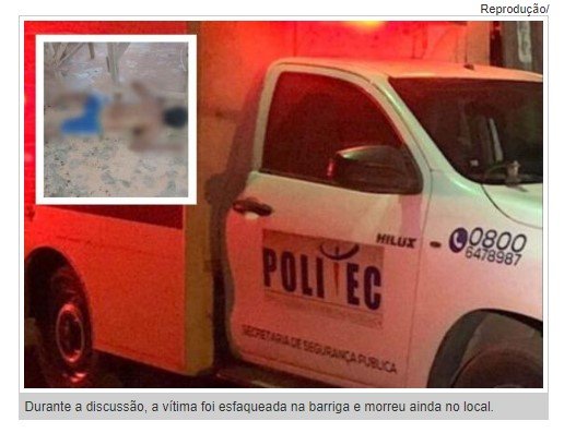 Homem mata colega de trabalho esfaqueado após discussão em fazenda de MT