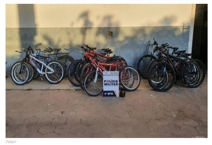 Homem é preso por furtar 15 bicicletas em estacionamento de mercado