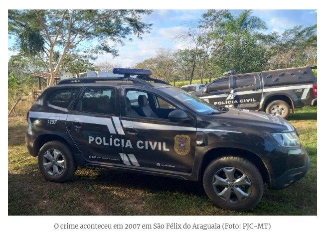 Homem que estuprou enteada há 16 anos em São Félix do Araguaia é preso