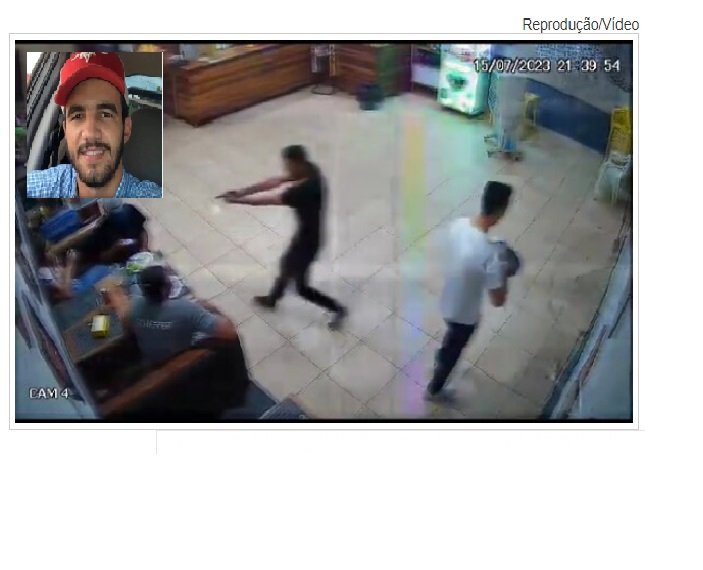 Vídeo: câmera flagra jovem sendo baleado em lanchonete cheia de clientes
