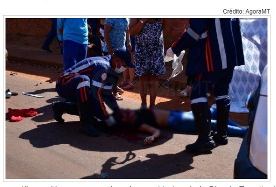 Adolescente sofre traumatismo craniano ao bater moto em carro que invadiu preferencial