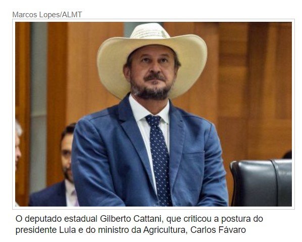 Cattani cita MST e diz que agro não pode confiar em Lula e Fávaro