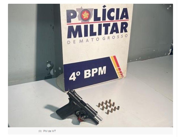 Polícia Militar prende casal por disparo e porte ilegal de arma de fogo