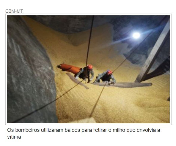 Trabalhador cai em moega de milho e morre asfixiado em MT
