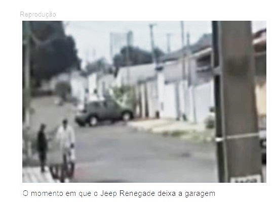 Câmera flagrou ex-PM deixando casa no carro de advogada