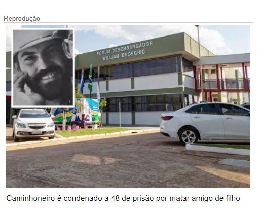 Caminhoneiro é condenado a 48 de prisão por matar amigo de filho