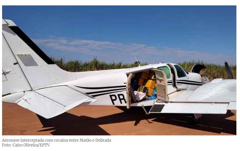 Piloto que foi flagrado com 500 kg de cocaína é preso em MT