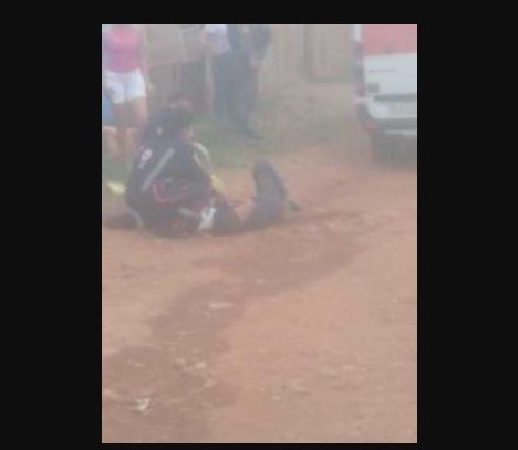 Por ciúmes da esposa, amarelinho tenta tomar arma de PM e é baleado