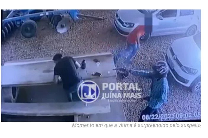Homem é baleado dentro de Lava-jato no município de Colniza; suspeito carregava duas armas de fogo