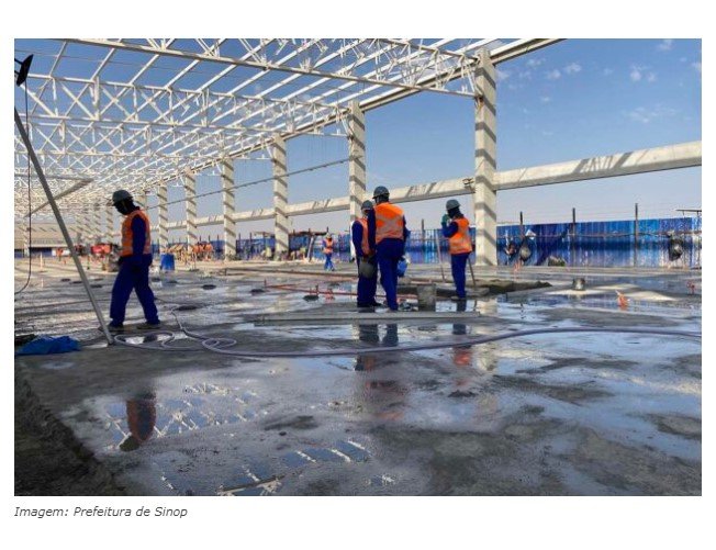 Obras de ampliação do Aeroporto de Sinop (MT) estão agilizadas e em ritmo acelerado