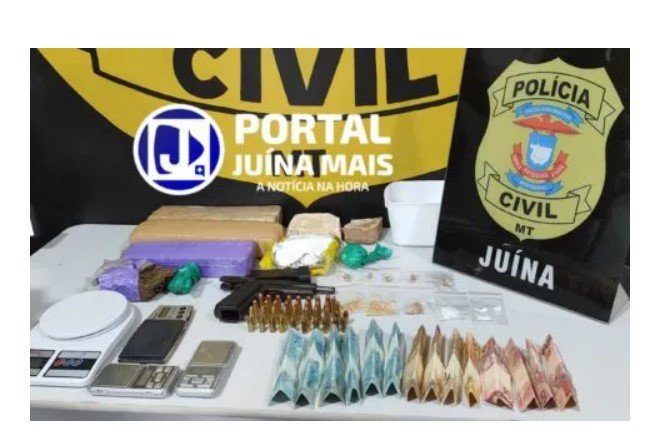Um dos chefes do PCC é preso em flagrante pela Polícia Civil de Juína