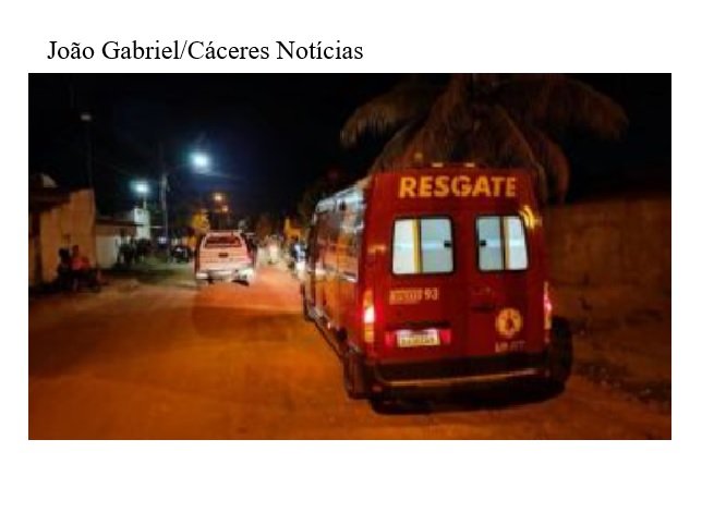 Em Cáceres, rapaz é executado dentro do banheiro de casa