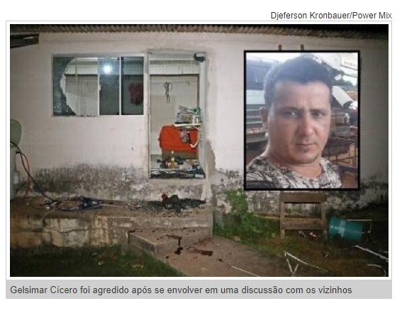 Homem é morto a pauladas por vizinhos em quitinete de MT