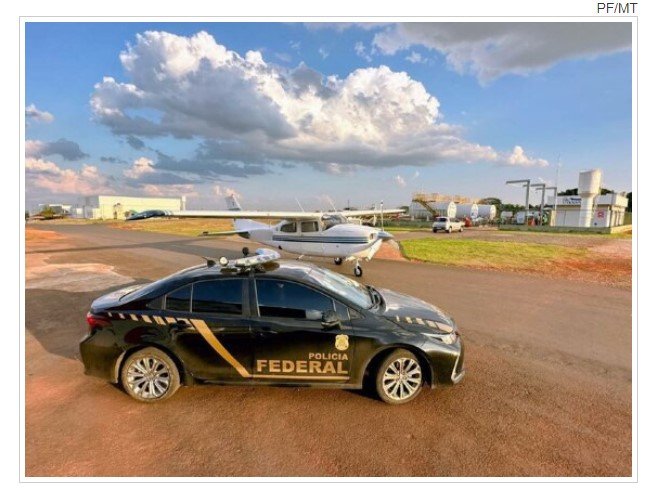 PF deflagra operação para identificar pistas de pouso usadas para tráfico internacional