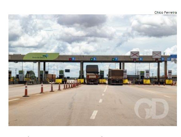 Tarifa de pedágio fica mais cara em rodovia de MT a partir desta semana
