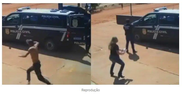Polícia Civil recaptura segundo preso que fugiu de viatura em frente à Cadeia de Cáceres