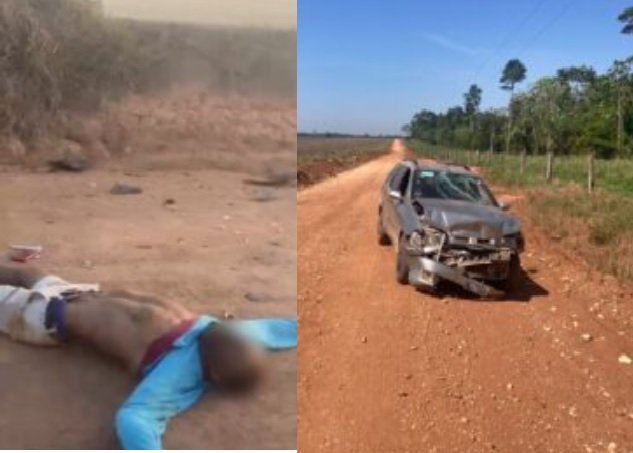 Homem de 39 anos morre em acidente de trânsito na zona rural de Paranaíta
