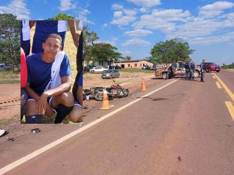 Jovem atleta perde a vida em um gravíssimo acidente em Nova Guarita/MT.