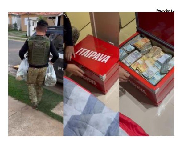 Dono de distribuidora é preso com mais de R$ 1,3 milhão em caixa térmica