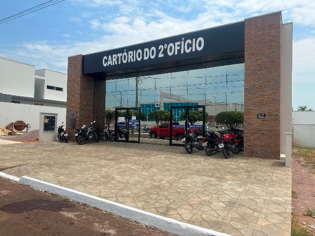 Há mais de dois meses o Cartorio do 2º Oficio de Colíder esta atendendo em novo endereço.