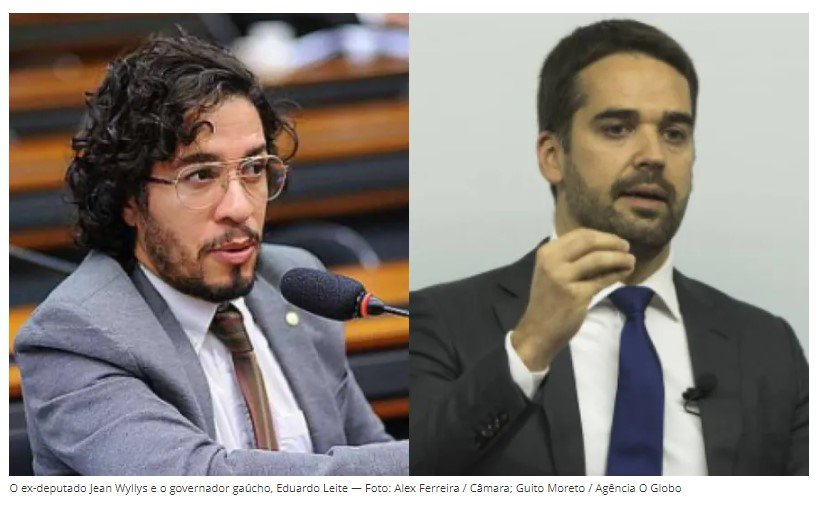 Ministério Público denuncia Jean Wyllys por homofobia contra Eduardo Leite