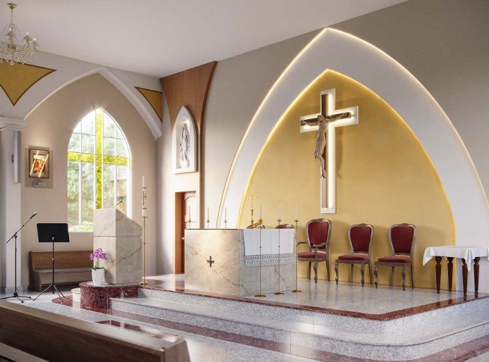 Bandidos disparam alarme de igreja e roubam vigilante em MT