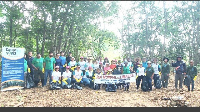 4° Mutirão de Limpeza Carapá Vivo é realizado em Colíder