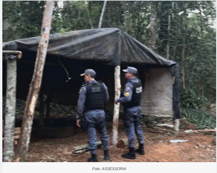 Policiais da Patrulha Rural prendem quatro pessoas por invasão a fazenda em Sinop