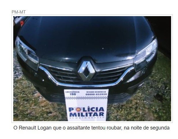 Ladrão tenta roubar carro, é impedido e leva surra em Cuiabá