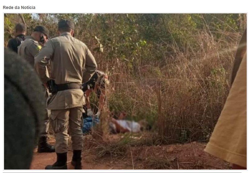 Adolescente é achado morto com mãos e pés amarrados em trevo de Aragarças