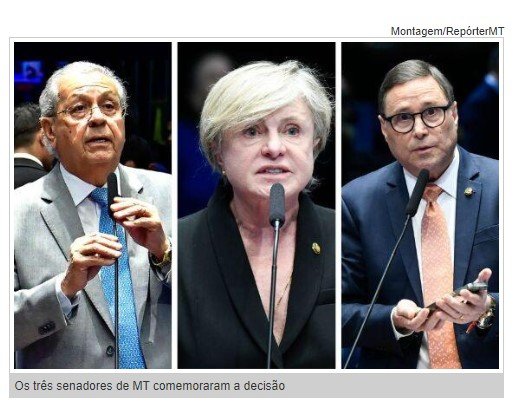 Senadores de MT votam a favor do Marco Temporal; 'Senado resgata seu papel de legislar'