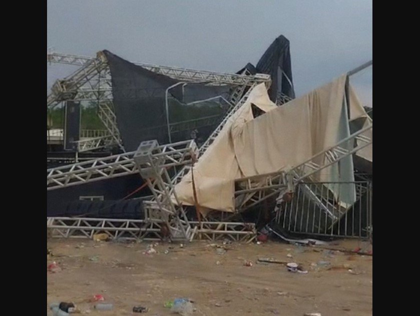 Tempestade destrói estrutura e deixa feridos no AgroShow em Novo Mundo (veja vídeos)