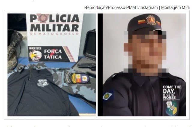 Juiz entende que não há indícios suficientes de crime e relaxa prisão de Lutador preso por se passar por PM