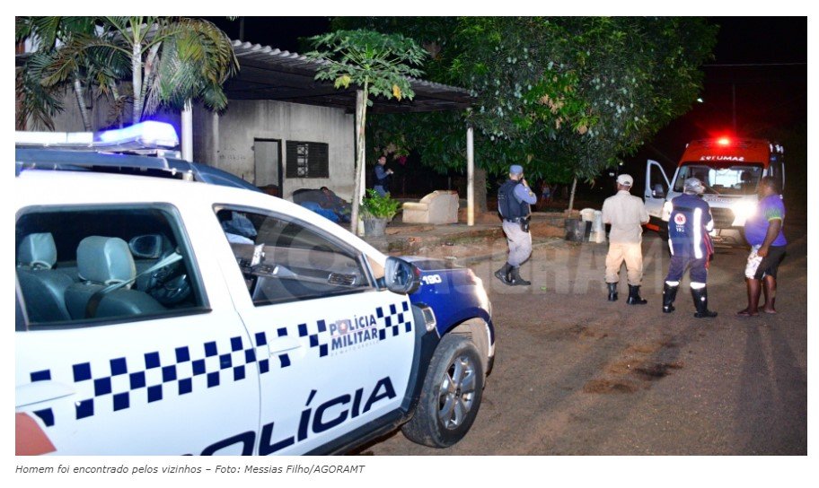 Vizinhos encontram indígena de 35 anos morto em sofá de residência