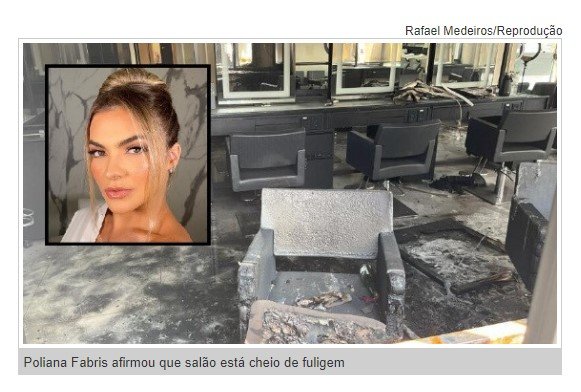 Empresária diz que incêndio criminoso causou prejuízo de R$ 700 mil em salão de Cuiabá