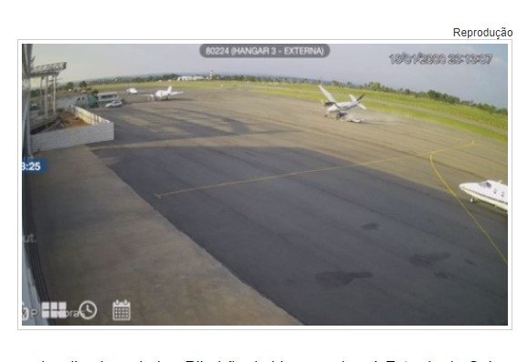 Vídeo mostra momento em que avião cai e explode em Cuiabá; piloto e funcionário morreram