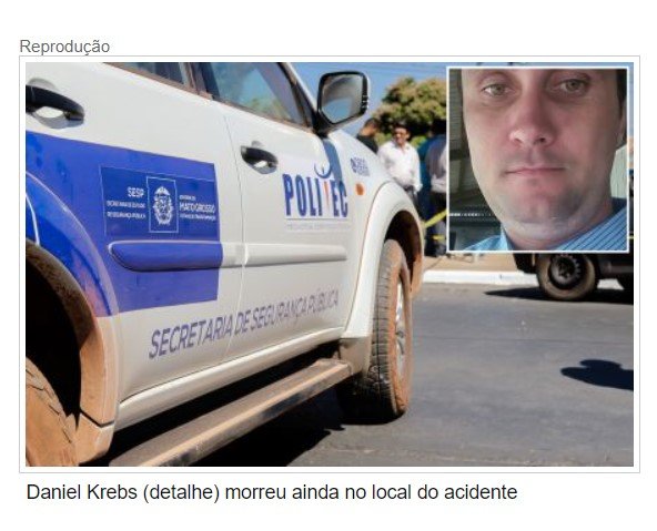 Motociclista morre em acidente com Hilux no interior de MT