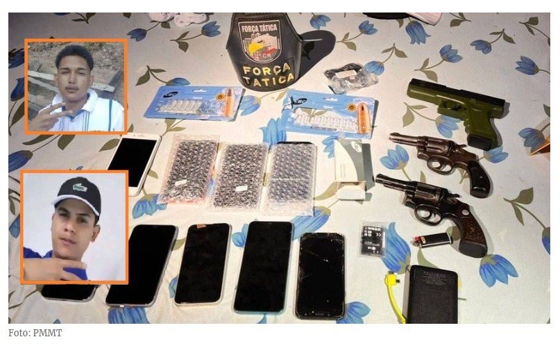Ladrões de iPhones trocam tiros com policiais e morrem em MT