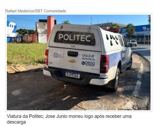 Homem leva choque e morre ao soldar estrutura metálica em MT