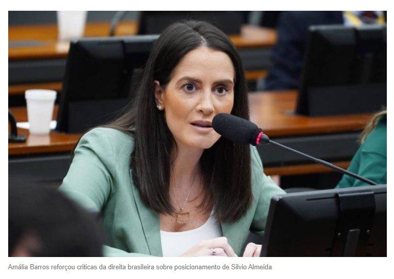 Deputada crítica 'silêncio' do ministro dos Direitos Humanos sobre ataques terroristas do Hamas
