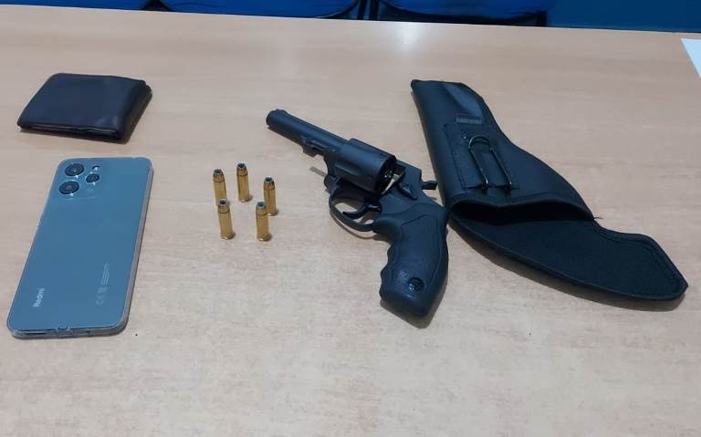 COLÍDER: Engenheiro agride esposa e parentes após bebedeira, ele foi preso com um revólver.