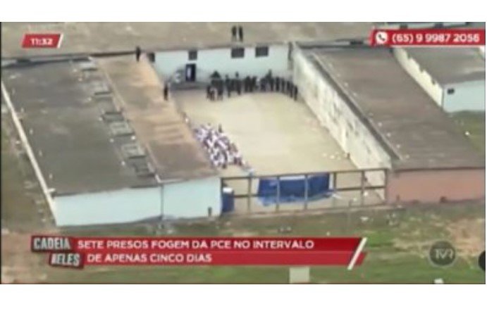 Sete presidiários fogem da PCE; assassino de PM é um deles